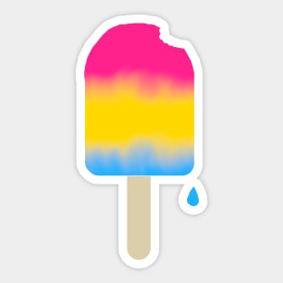 One Proud Popsicle - Pan Pride Flavor Sticker